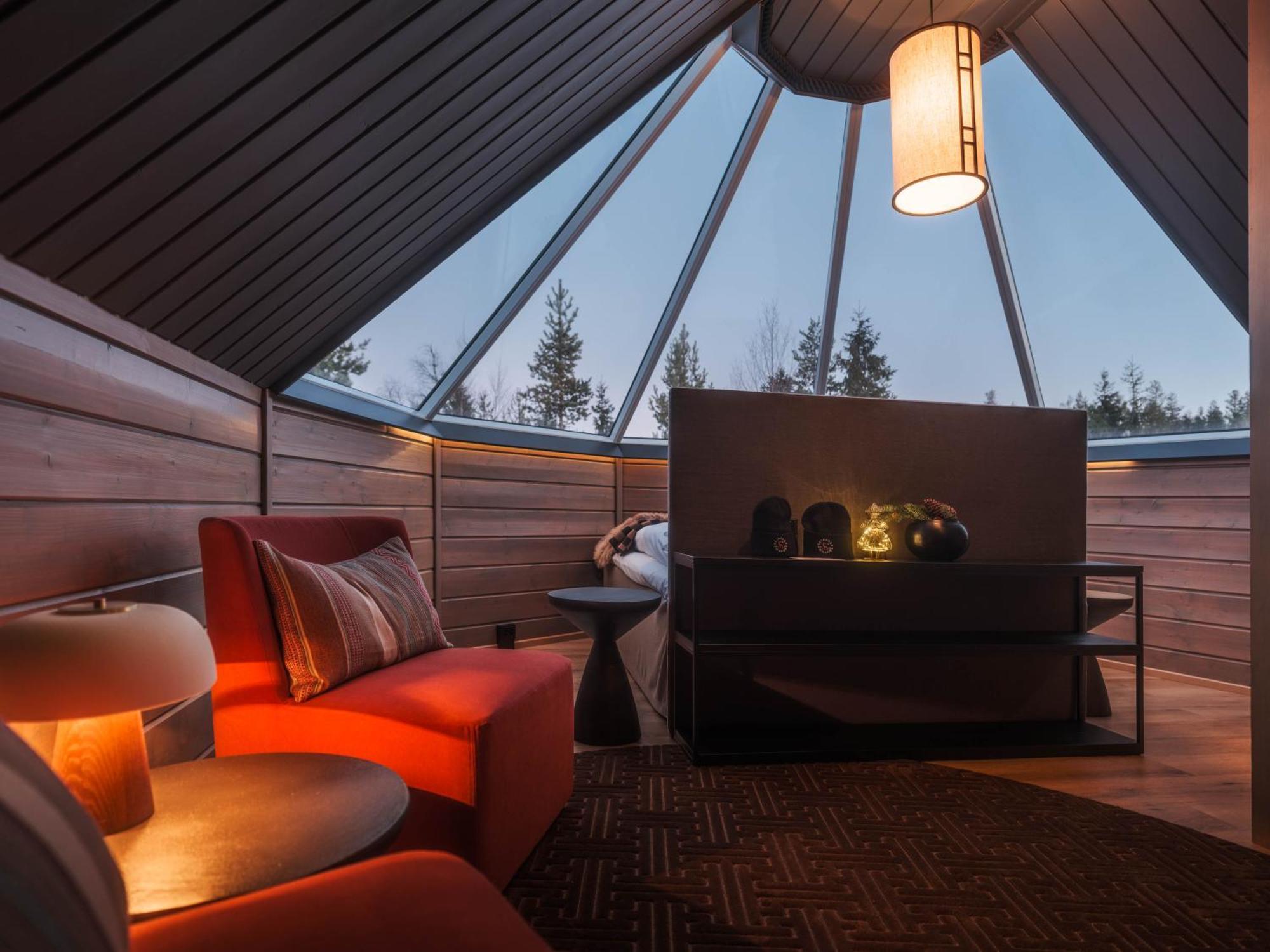 Glass Roof Hut